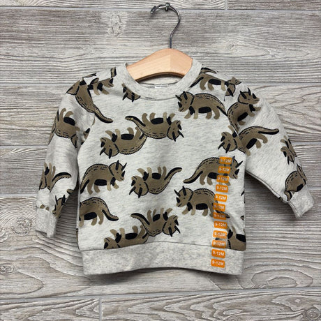NEW Crewneck Dinosaurs & French Terry Joggers 12M