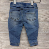 Knit Jeggings Frayed Pockets NB