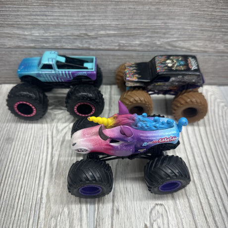 3 Pk Monster Trucks