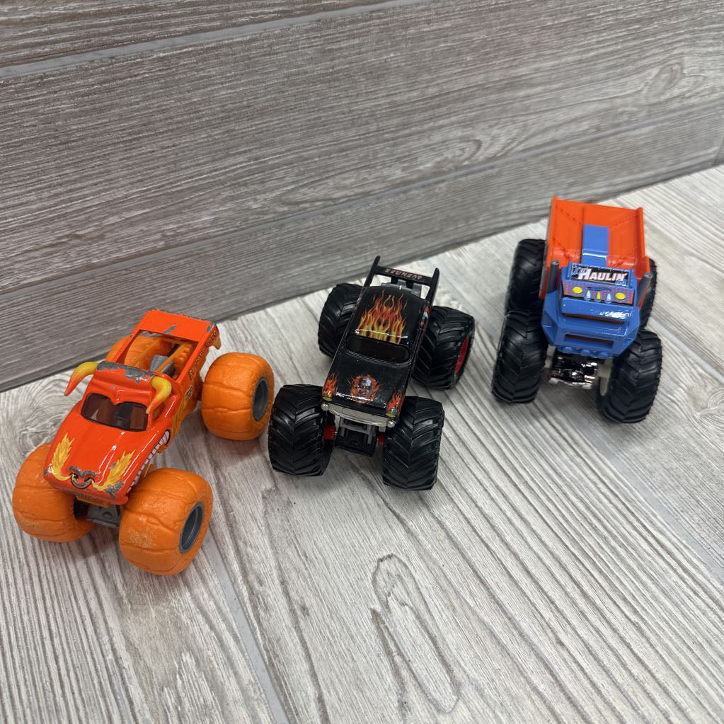 3 Pk Monster Trucks