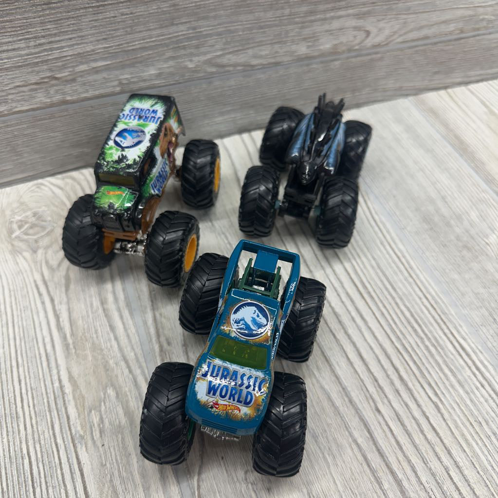 3 Pk Monster Trucks