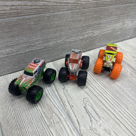 3 Pk Monster Trucks
