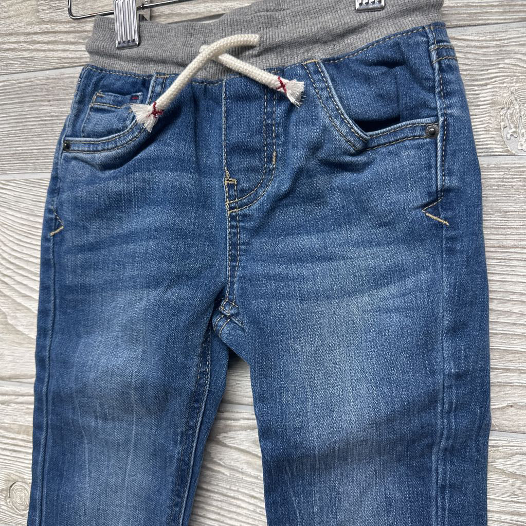 Pull On Straight Jeans 2T