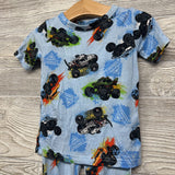 2 Pc PJs Monster Trucks 3T