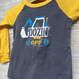 2 Pc LS PJs Dozin' Off Construction Vehicles 18M