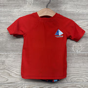 Rash Guard & Swim Trunks Sail Boats 18M