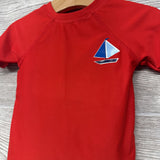 Rash Guard & Swim Trunks Sail Boats 18M