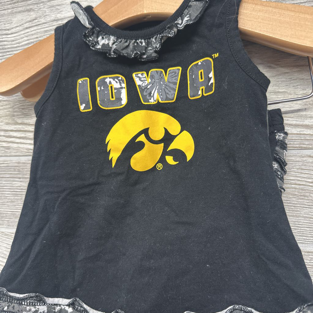 Tank Dress & Bloomers ISU Printed 3-6M