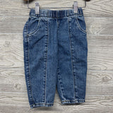 Pull On Barrel Jeans 18M
