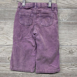 Wide Leg Acid Wash Cord Pants 2T