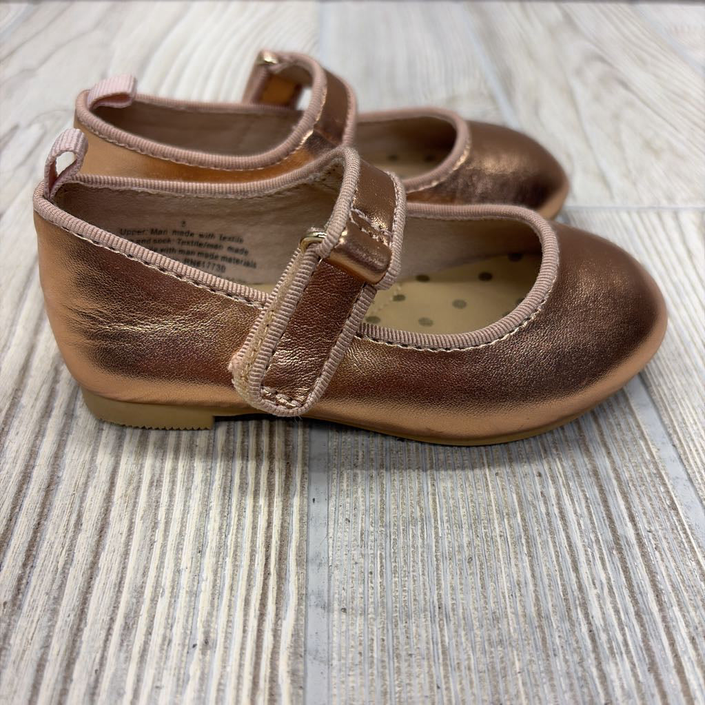 Metallic Velcro Flats 5C