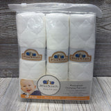 NEW 3 Pk Waterproof Changing Pad Liners