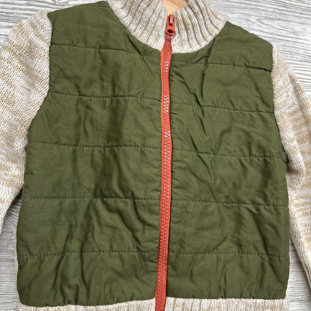 Lined Sweater Jacket 18M