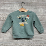 Crewneck Adventure Awaits 6-9M