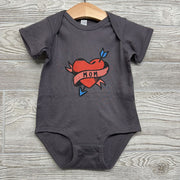 Bodysuit Heart Mom 12M