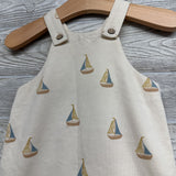 Shortall Romper Sailboats 3-6M