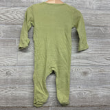 Waffle Knit Sleeper Chest Pocket 6-9M