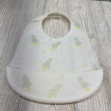 Silicone Pocket Bib Rockets & Stars
