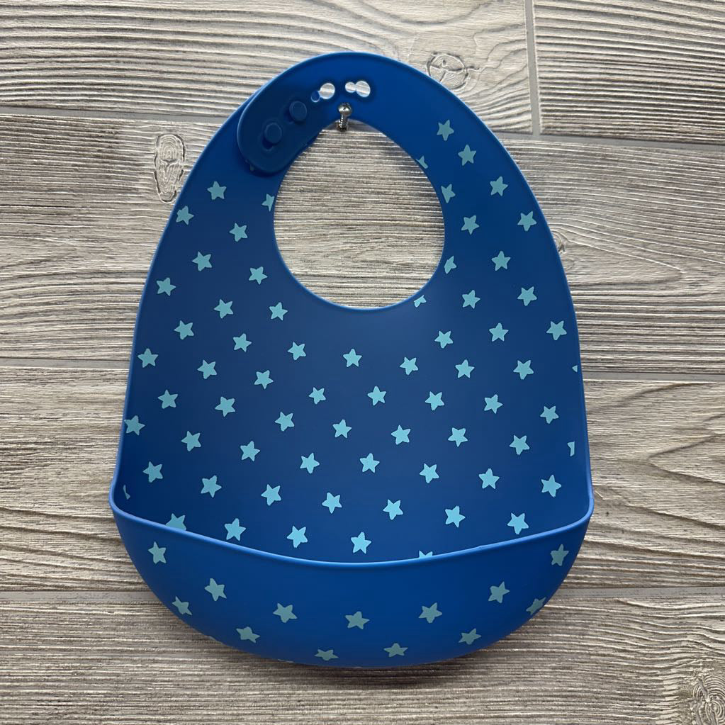 Silicone Pocket Bib Stars