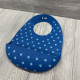 Silicone Pocket Bib Stars