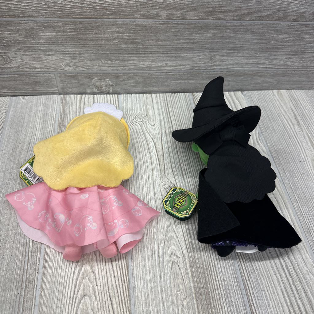 NEW Elphaba & Glinda Plush Characters