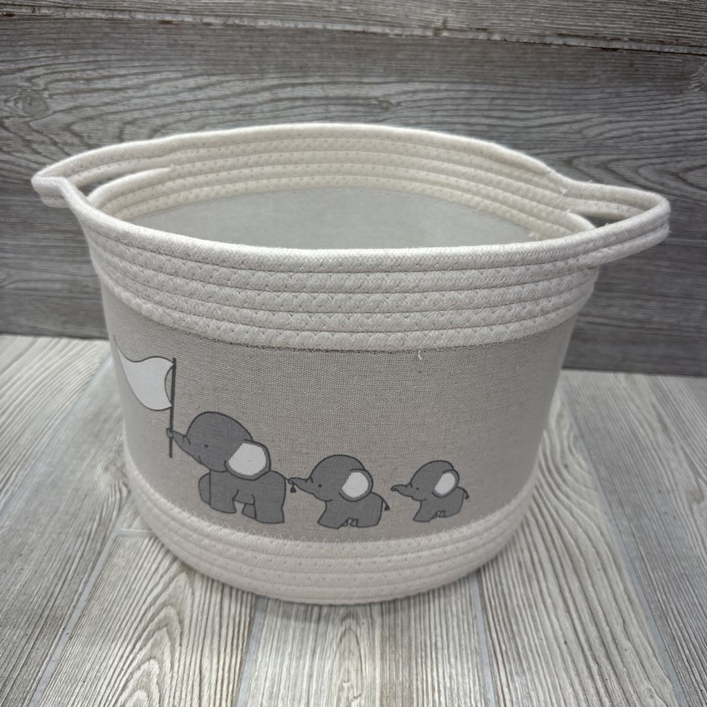 Rope Basket Elephants
