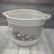 Rope Basket Elephants