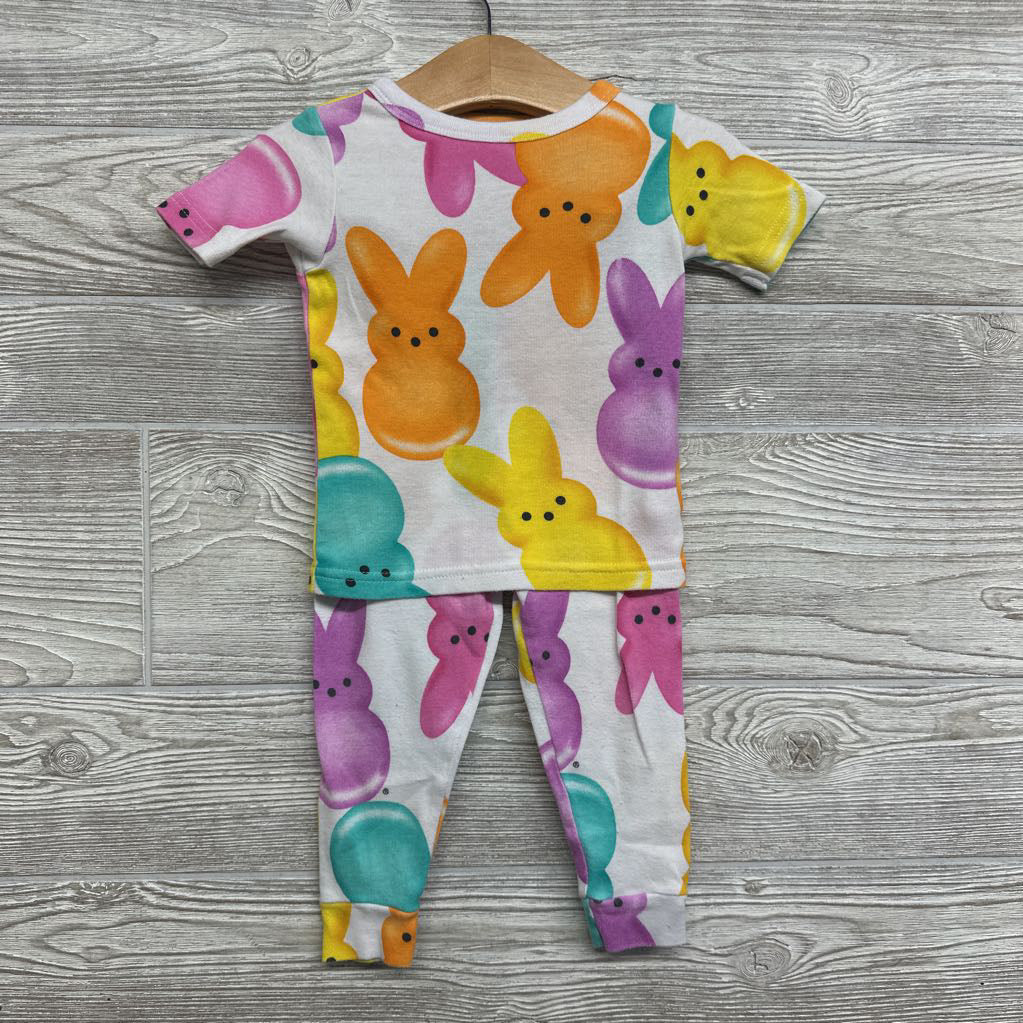 2 Pc PJs Bunnies 2T