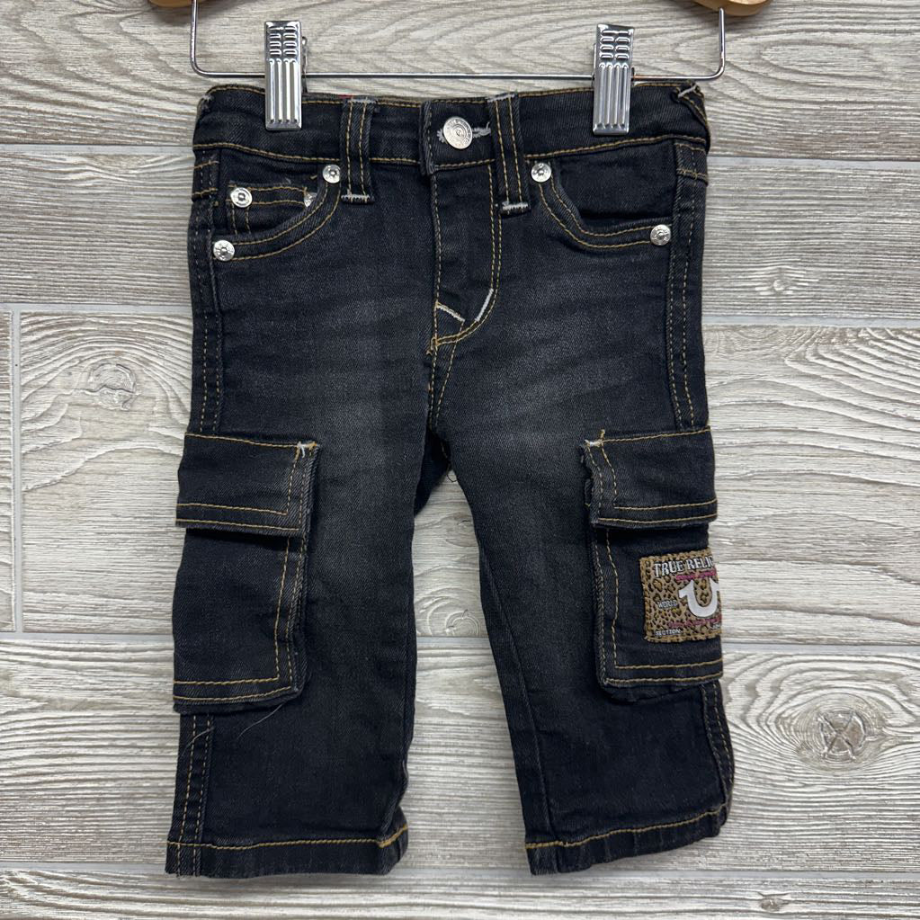 Cropped Shirt Logo & Jeans 12M