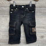 Cropped Shirt Logo & Jeans 12M
