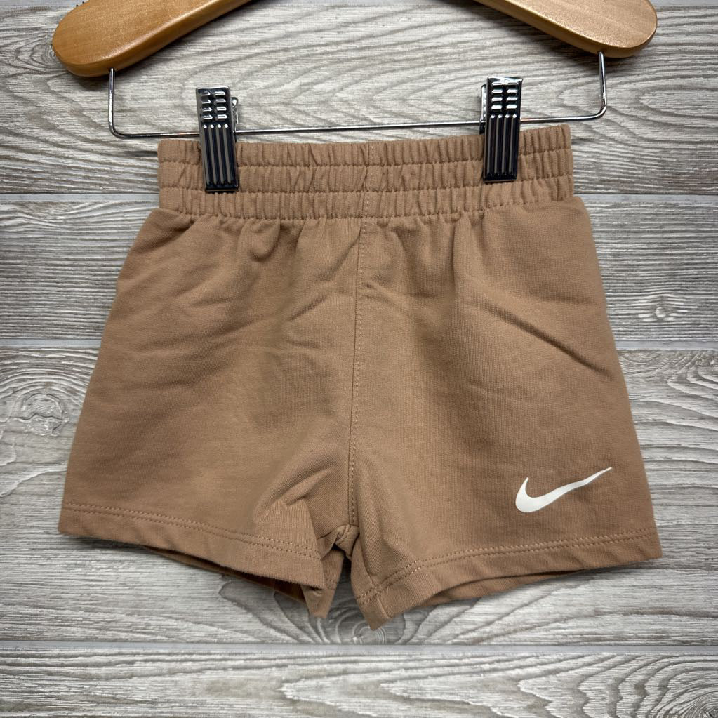 2 Pk Bodysuits Swoosh Stripes & French Terry Shorts 12M