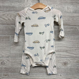 LS Purely Soft Bamboo Bodysuit & Pants Vehicles 12M