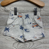 French Terry Shirt & Shorts Palm Trees Vans 6M