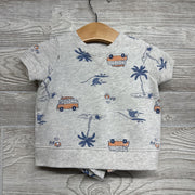 French Terry Shirt & Shorts Palm Trees Vans 6M