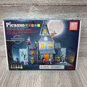Haunted House Magnetic Tiles & Characters