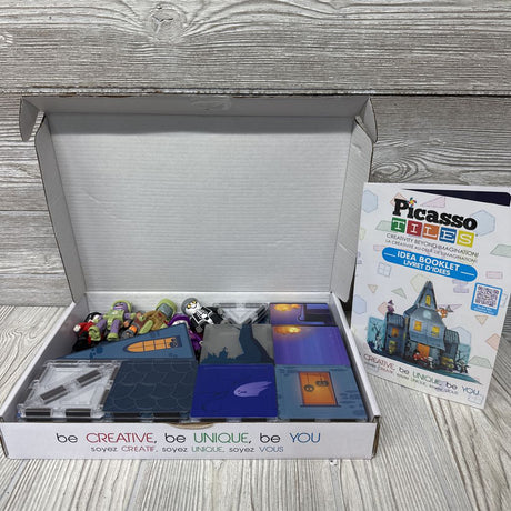 Haunted House Magnetic Tiles & Characters