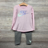 LS Shirt & Leggings Swoosh 6