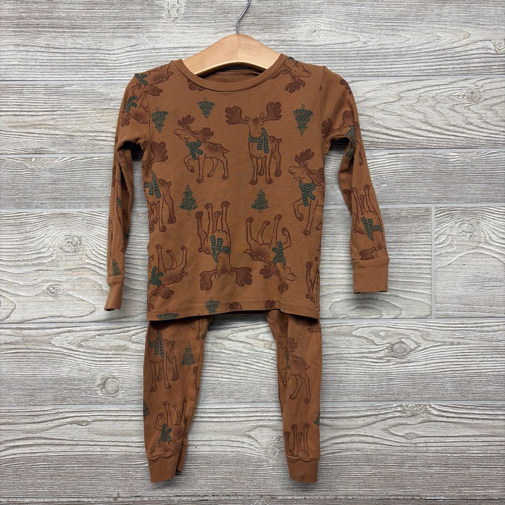 2 Pc LS PJs Moose Trees 3T