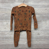2 Pc LS PJs Moose Trees 3T