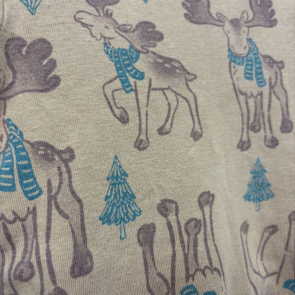 2 Pc LS PJs Moose Trees 3T