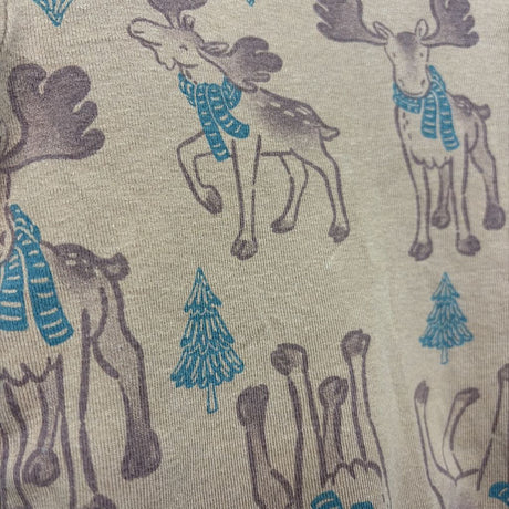 2 Pc LS PJs Moose Trees 3T