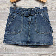 Denim Utility Skirt W/ Belt 8
