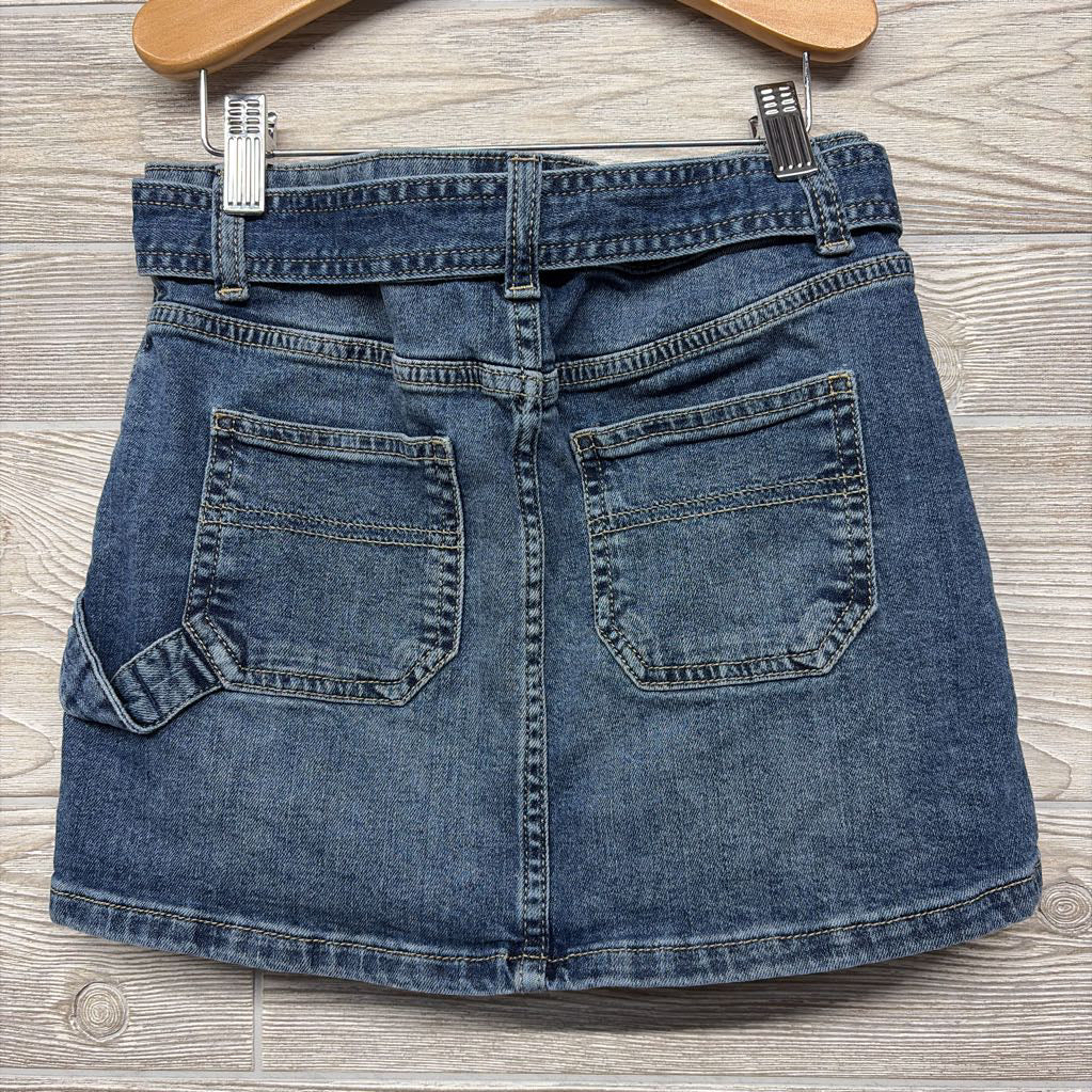 Denim Utility Skirt W/ Belt 8