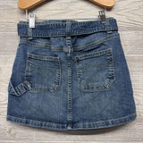 Denim Utility Skirt W/ Belt 8