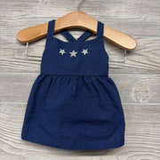 Tank Dress & Bloomers Embroidered Stars NB