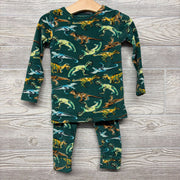 2 Pc LS Cozy PJs Dinosaurs 2T