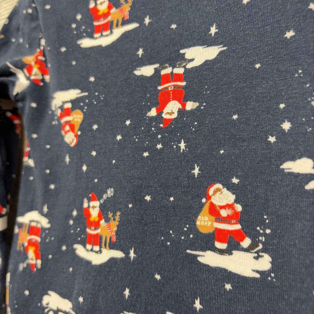 2 Pc LS PJs Santa Reindeer 5T