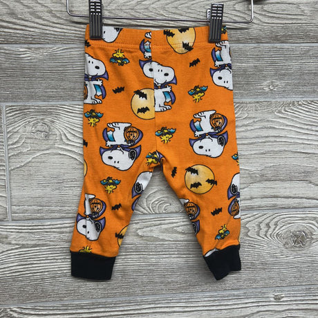 2 Pc LS PJs Snoopy Bats 12M
