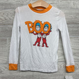 NEW 2 Pc LS Bamboo PJs Stripes Boo 4T