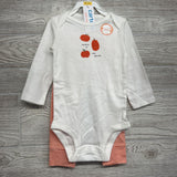 NEW LS Bodysuit Cutest In The Patch & Pants Stripes 12M